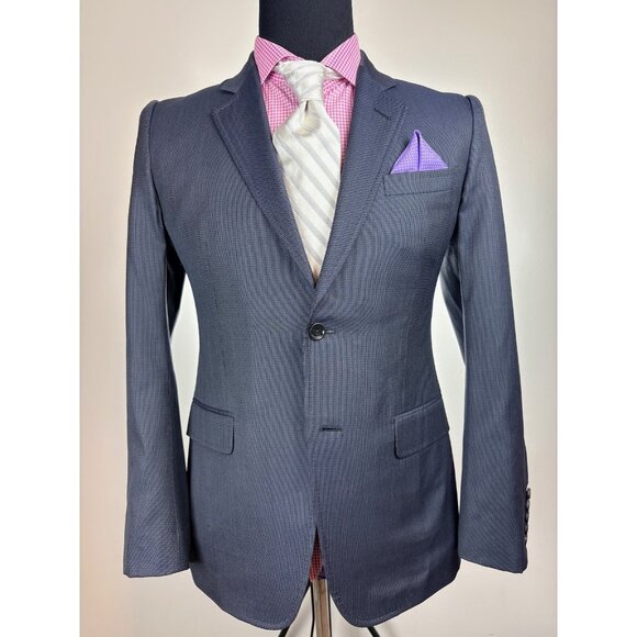 GUCCI Italian ***40% Mulberry*** Silk Sport Jacket 38 R e48 - Picture 1 of 8